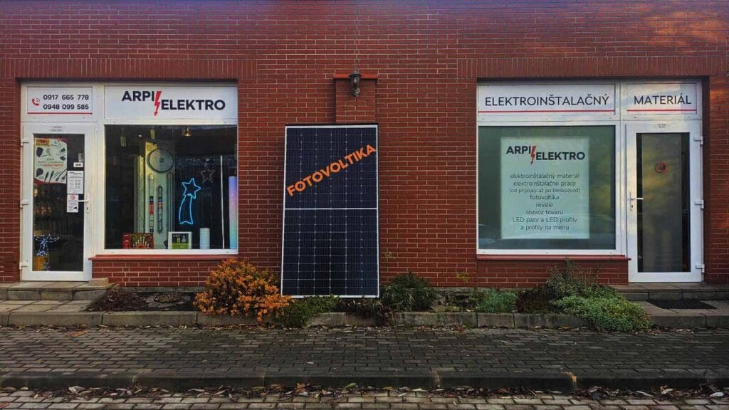 vchod predajne Arpi Elektro